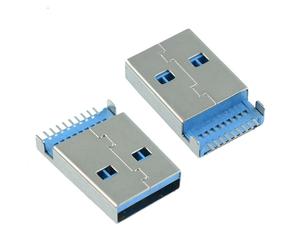 Switch Electronics 5x Connettore USB 3.0 Tipo A Maschio PCB Saldatura MPN 980846