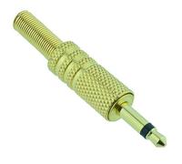 Switch Electronics Adattatore Connettore Jack Audio Mono 3.5mm Oro Saldatura