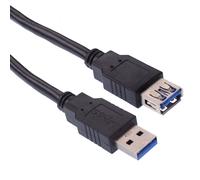 Switch Electronics Cavo Audio di Estensione USB 3.0 Maschio Femmina Nero 1m