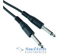 Switch Electronics Cavo Audio Mono Jack 6,35mm Maschio Jack 1m-10m