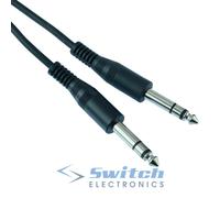 Switch Electronics Cavo Audio Stereo Jack 6,35mm 1/4" Maschio-Maschio 1m-10m