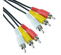 Switch Electronics Cavo Audio Video Composito RCA 3x Maschio 25cm TV/DVD