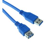 Switch Electronics Cavo Estensione USB 3.0 2m Maschio-Femmina Blu