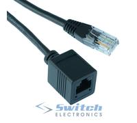 Switch Electronics Cavo Ethernet RJ45 Cat5e Prolunga Maschio-Femmina