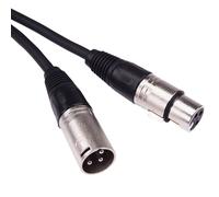 Switch Electronics Cavo Microfono Patch 2m XLR Nero Maschio-Femmina
