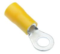 Switch Electronics Connettore Ad Anello Isolato Crimpaggio Giallo 5.3mm 100