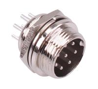 Switch Electronics Connettore Circolare Maschio M16 Per Pannello 8 Vie 4A