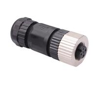 Switch Electronics Connettori M12 IP67 3, 4, 5, 8 Vie 4A 250V Maschio Femmina