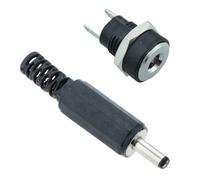 Switch Electronics Coppia Connettore DC 1,3mm x 3,5mm Spina + Presa 2pz