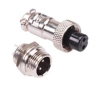Switch Electronics Coppia Connettori Circolari M12 Maschio Femmina 2 Vie