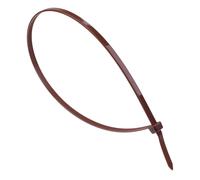 Switch Electronics Fascette Serracavo Marrone 4.8mm X 370mm 100 Pezzi
