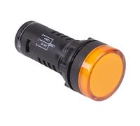 Switch Electronics Giallo 22mm Luce Spia Pilota LED con Test Lampada 24V