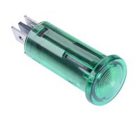 Switch Electronics Indicatore LED Da Pannello Verde 12V 12.5mm 1 Pezzo
