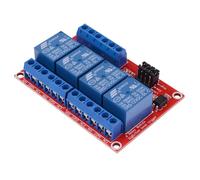 Switch Electronics Modulo Scheda Relè 4 Canali 12VDC Attivo Basso - Morsetti