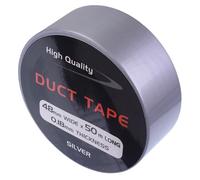 Switch Electronics Nastro Gaffer Duct Tape Argento 48mm x 50m