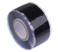 Switch Electronics Nastro In Gomma Al Silicone Nero 25mm x 3m
