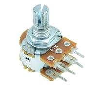 Switch Electronics Potenziometro Lineare 50KΩ 16mm Stereo Scanalato