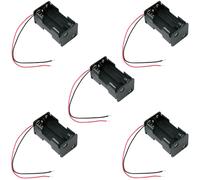 Switch Electronics Scatola Porta Batterie AA 5 x 4 con Cavi 150mm (2+2)