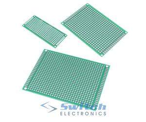 Switch Electronics Scheda PCB Doppia Faccia Stripboard Prototipazione