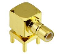 Switch Electronics SMB Connettore PCB Femmina Angolare per Saldatura 485592