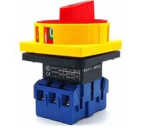 Switch Encoder SZD11-25A/32A/40A/63A/80A/100A AC 600V su/OFF 2 posizioni Interruttore di cambio rotativo a 3 fasi a(63A)