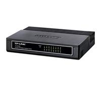 Switch Ethernet 16 porte 10/100 Mbps, design compatto per reti locali, ideale per uffici e espansione della connettività.