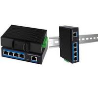 LogiLink Switch Fast Ethernet NS200 industriale 5 porte 10/100 Mbps