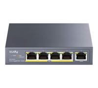 SWITCH ETHERNET 5 PORTE 10/100/1000 63W POE CUDY