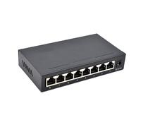 Switch ethernet 8 porte 10gbps DC5V 1A nero DIPROGRESS