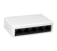 Switch Ethernet a 5 porte, 10/100 Mbps. Migliora la tua rete locale con connessioni veloci e stabili per più dispositivi. Ideale per uffici e case.