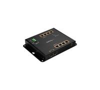 Switch di rete StarTech.com Ethernet Gigabit a 8 porte PoE+ con 2 connessioni SFP - Gestito Montabile Parete accesso frontale [IES101GP2SFW]