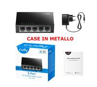 SWITCH ETHERNET HUB DI RETE 5 PORTE 10/100 Mbps LAN MOLTIPLICATORE SDOPPIATORE B