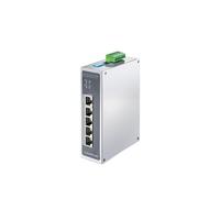 Switch Ethernet industriale Gigabit a 5 porte 1000Base-T Montaggio a parete su guida DIN IP30 Hub industriale Splitter Internet TL-SG1005