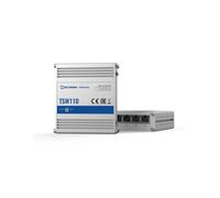 Switch Ethernet - JSC Teltonika - TSW110 - Alluminio robusto - 5 porte Gigabit - 9-30 V