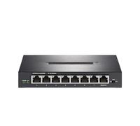 Switch Ethernet VLAN a 8 Porte 100Mbps Hub di Rete 100BASE-T Splitter Internet Rilevamento Loop MDI/MDIX Automatico TL-SF1008VE (Color : EU Adapter)