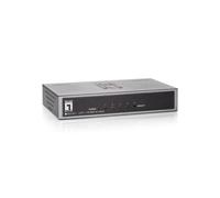LevelOne FEU-0511 switch di rete Fast Ethernet (10/100) Nero, Grigio