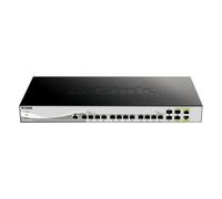 Switch Gestionato D-Link DXS-1210-16TC/E L2 12 Porte 10G Ethernet Montaggio a Rack