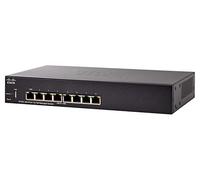 Switch gestito Cisco SF350-08 con 8 porte 10/100, protezione limitata a vita (SF350-08-K9-EU)
