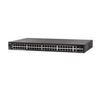 Switch gestito impilabile Cisco SG350X-48 con 48 porte Gigabit Ethernet (GbE), 2 x 10 G combinate + 2 x SFP+, protezione limitata a vita (SG350X-48-K9-EU)