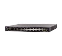Switch gestito impilabile Cisco SX550X-52 con 52 porte 10 Gigabit Ethernet (GbE), 48 porte 10GBase-T più 4 x 10 G combinate SFP+, routing dinamico L3, protezione limitata a vita (SX550X-52-K9-EU)