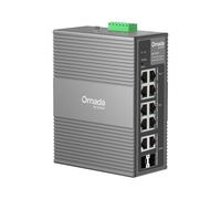TP-Link Omada IES210GPP switch di rete Gestito Gigabit Ethernet (10/100/1000) Supporto Power over Ethernet (PoE) DIN rail Grigio