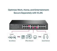 SWITCH GESTITO TP-LINK TLSG1024DE, Gigabit, Managed, 24 Porte eth.