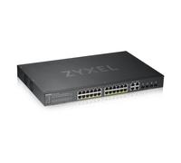 Zyxel GS1920-24HPV2 Gestito Gigabit Ethernet (10/100/1000) Supporto Power over Ethernet (PoE) Nero ( GS192024HPV2-EU0101F )