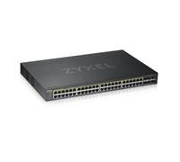 ZYXEL GS192048HP - Switch, 50 porte, Gigabit Ethernet, RJ45/SFP, SFP, PoE