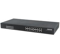 Intellinet 560993 switch di rete Non gestito L2 Gigabit Ethernet (10/100/1000) Supporto Power over Ethernet (PoE) 1U Nero
