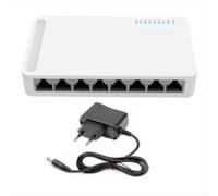 Switch Gigabit a 8 porte 10/100/1000M Hub di rete domestica SPINA UE