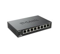 D-LINK DGS-108 - Gigabit Ethernet switch 8-port, metal housing