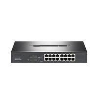 Switch Gigabit Ethernet a 16 Porte Switch di Rete 1000M Hub Splitter Internet Plug And Play VLAN Auto MDI/MDIX TL-SG1016DT (Color : EU Adapter)