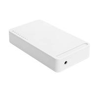 Switch Gigabit Ethernet a 8 Porte, Hub di Rete Domestica, Splitter Ethernet Desktop, Adattatore per Switch di Rete RJ4510 / 100 / 1000mbps 100-240V (Spina UE)