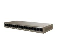 Switch Gigabit Ethernet da tavolo in metallo a 16 porte Tenda TEG1016M per stabi